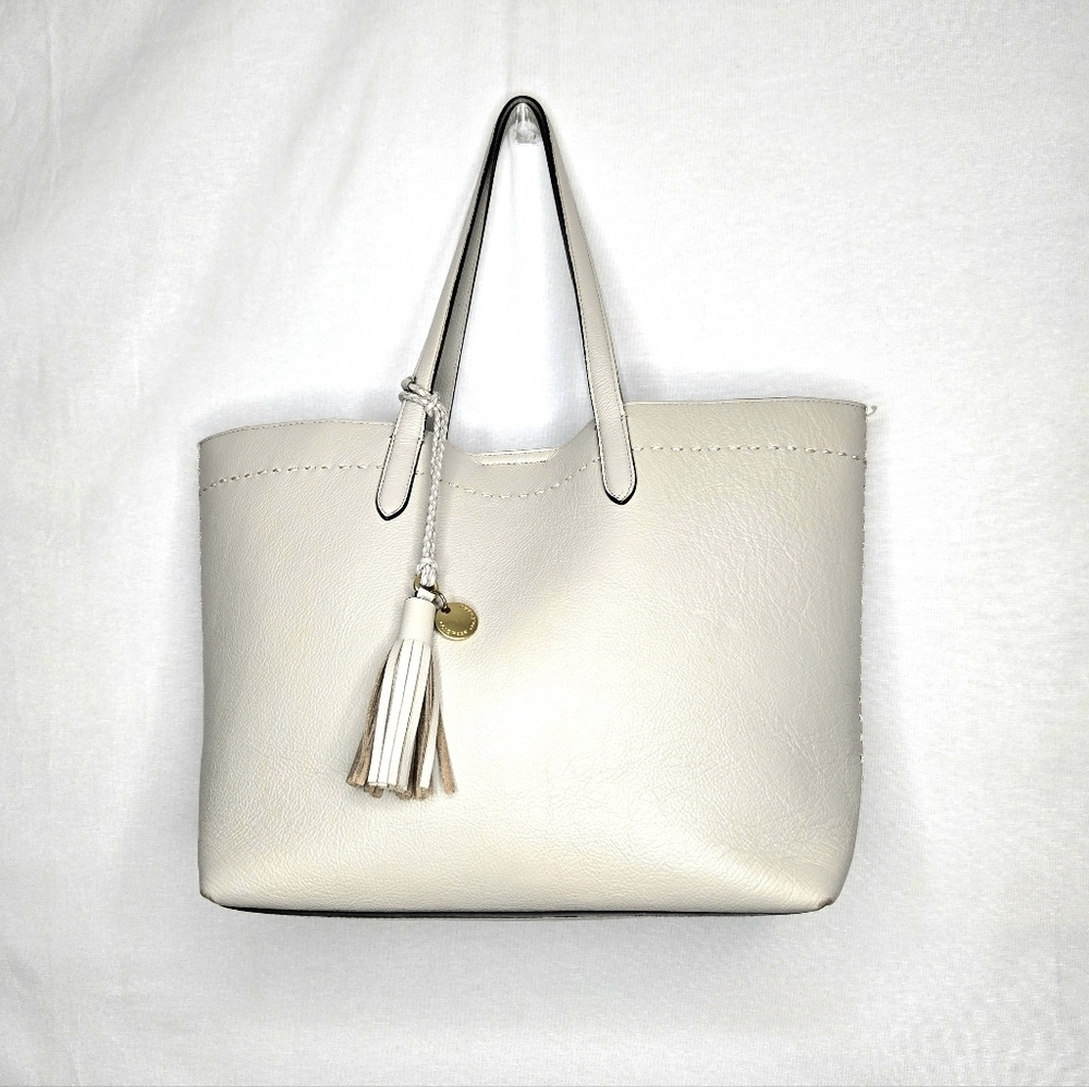 Cole Haan Payson Tote In Ironstone. Gray, Large. - Picture 2 of 15